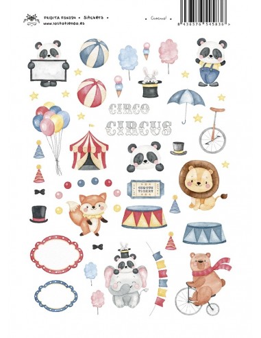 STICKERS CIRCUS